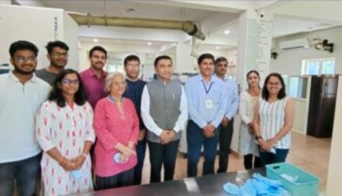 Goa CM Dr. Pramod Sawant’s visit and discussion