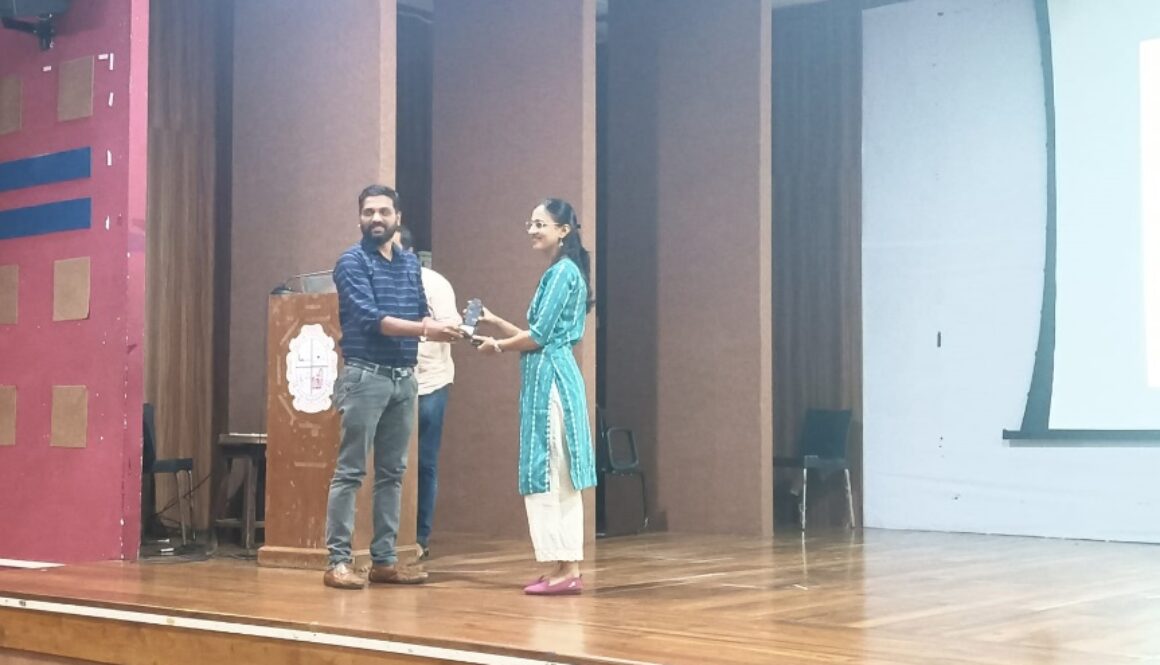 Guest talk on “Navigating a path on entrepreneurship